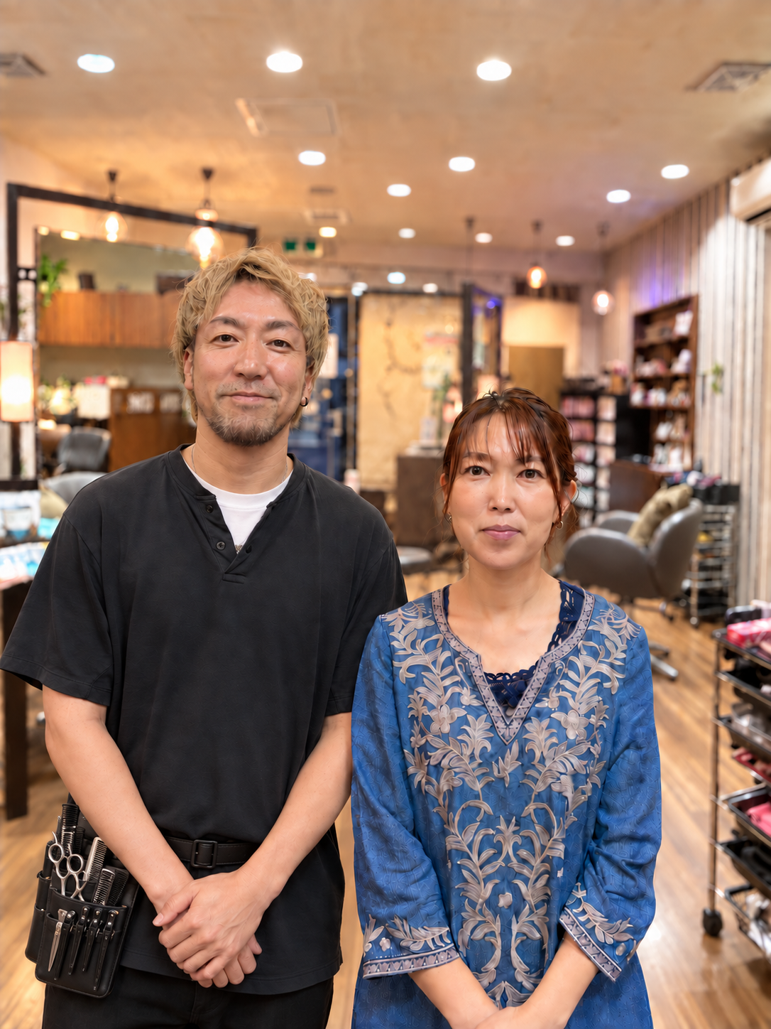 Hair Make Cozyの男性・女性スタッフ